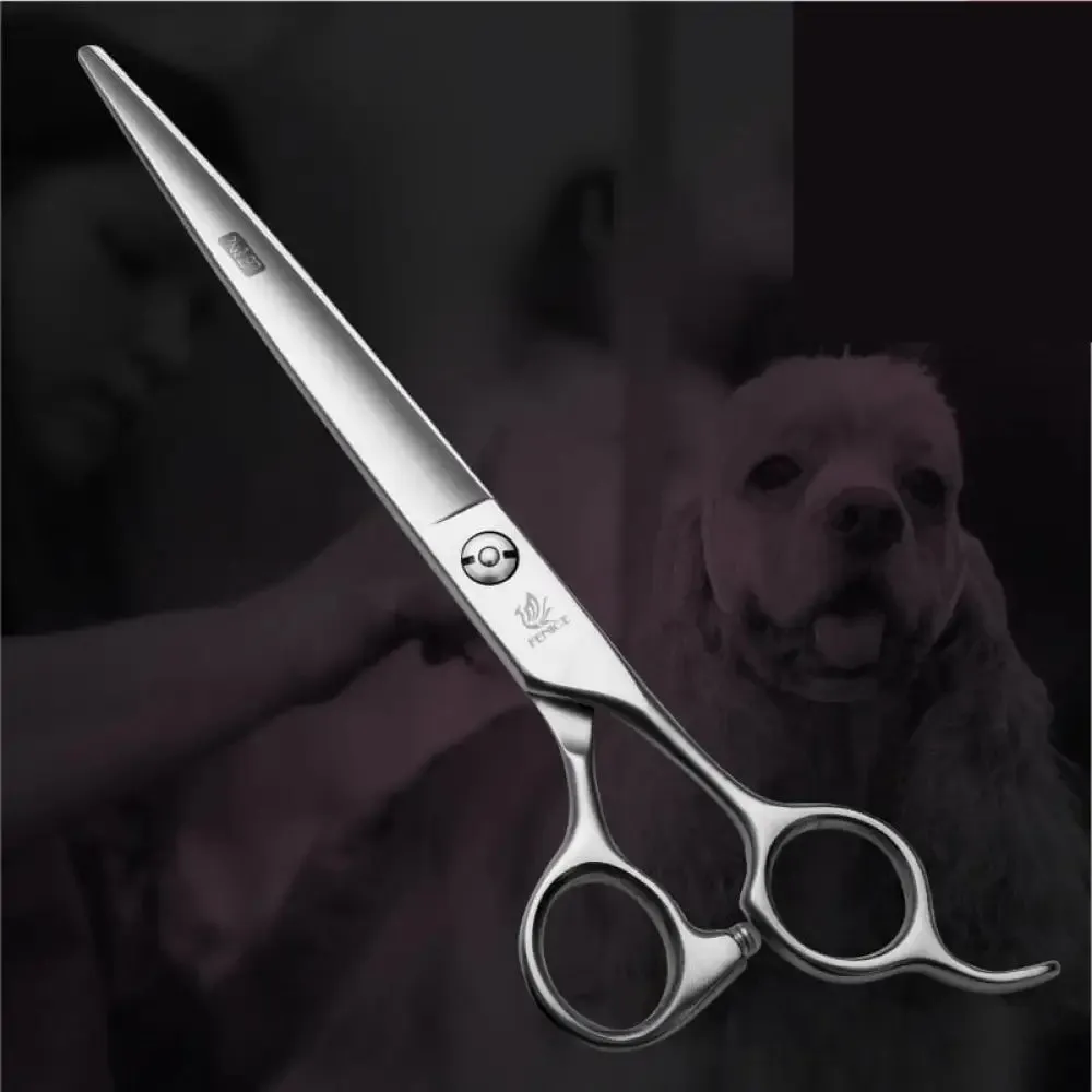 7.0 7.5 8.0 Inch Professional Dog Cutting Grooming Pet Scissors for Dog Straight Grooming