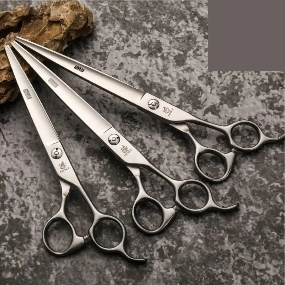 7.0 7.5 8.0 Inch Professional Dog Cutting Grooming Pet Scissors for Dog Straight Grooming