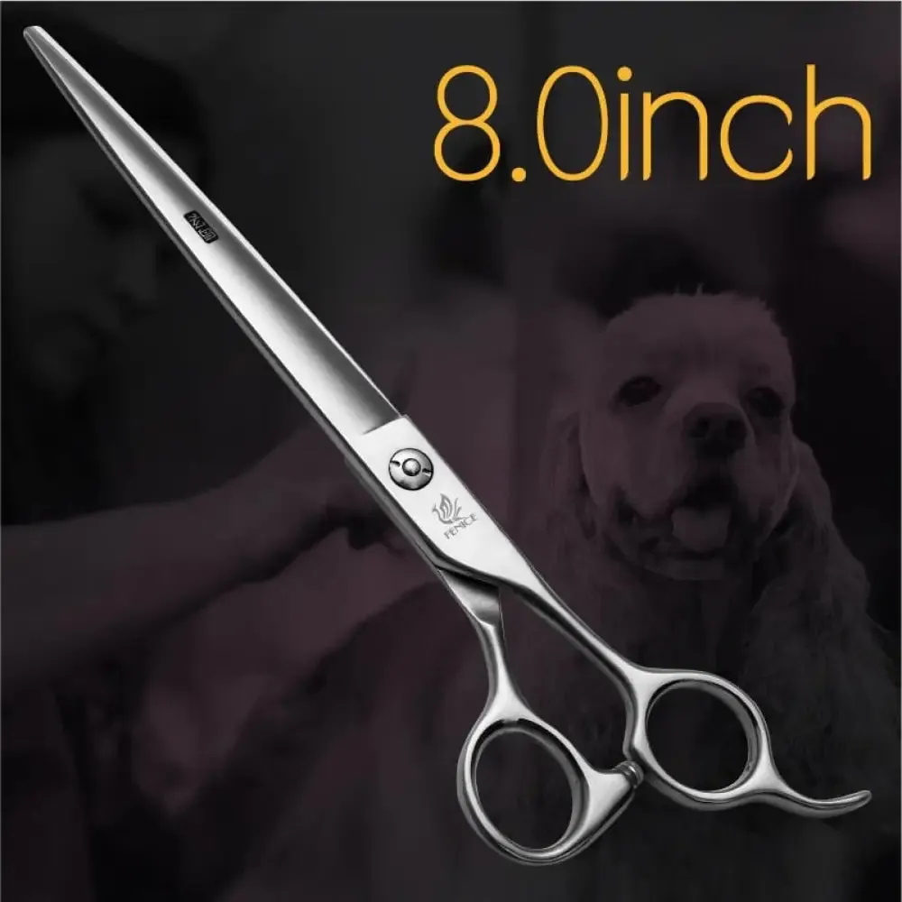7.0 7.5 8.0 Inch Professional Dog Cutting Grooming Pet Scissors for Dog Straight Grooming