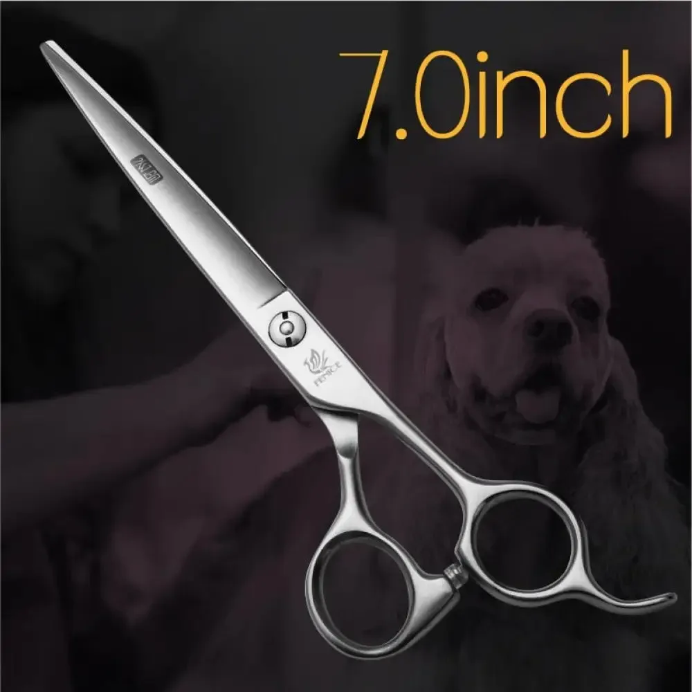 7.0 7.5 8.0 Inch Professional Dog Cutting Grooming Pet Scissors for Dog Straight Grooming