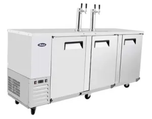 Atosa Draft Beer Cooler, 89-3/10"W x 28-1/10"D x 55-3/5"H