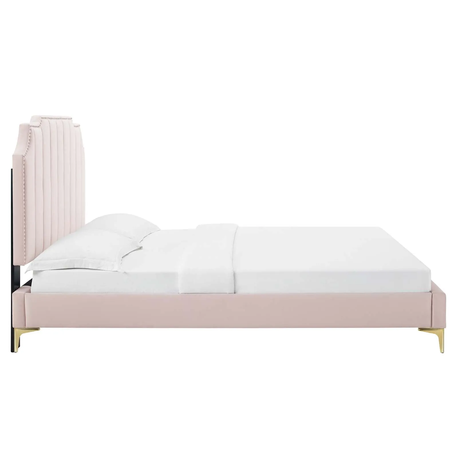 Colette Full Performance Velvet Platform Bed By Modway - MOD-6888