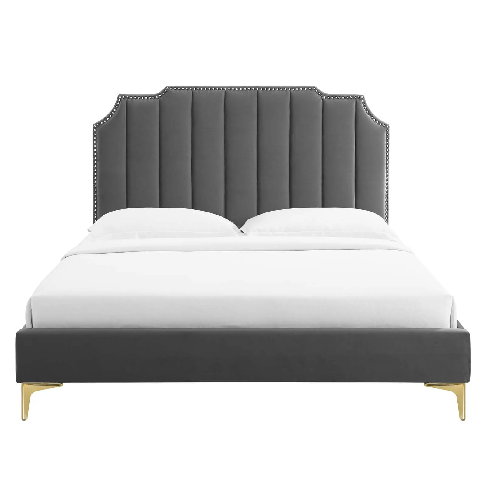 Colette Full Performance Velvet Platform Bed By Modway - MOD-6888