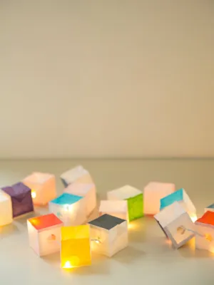 Cubist Garland (Multi-Colour)