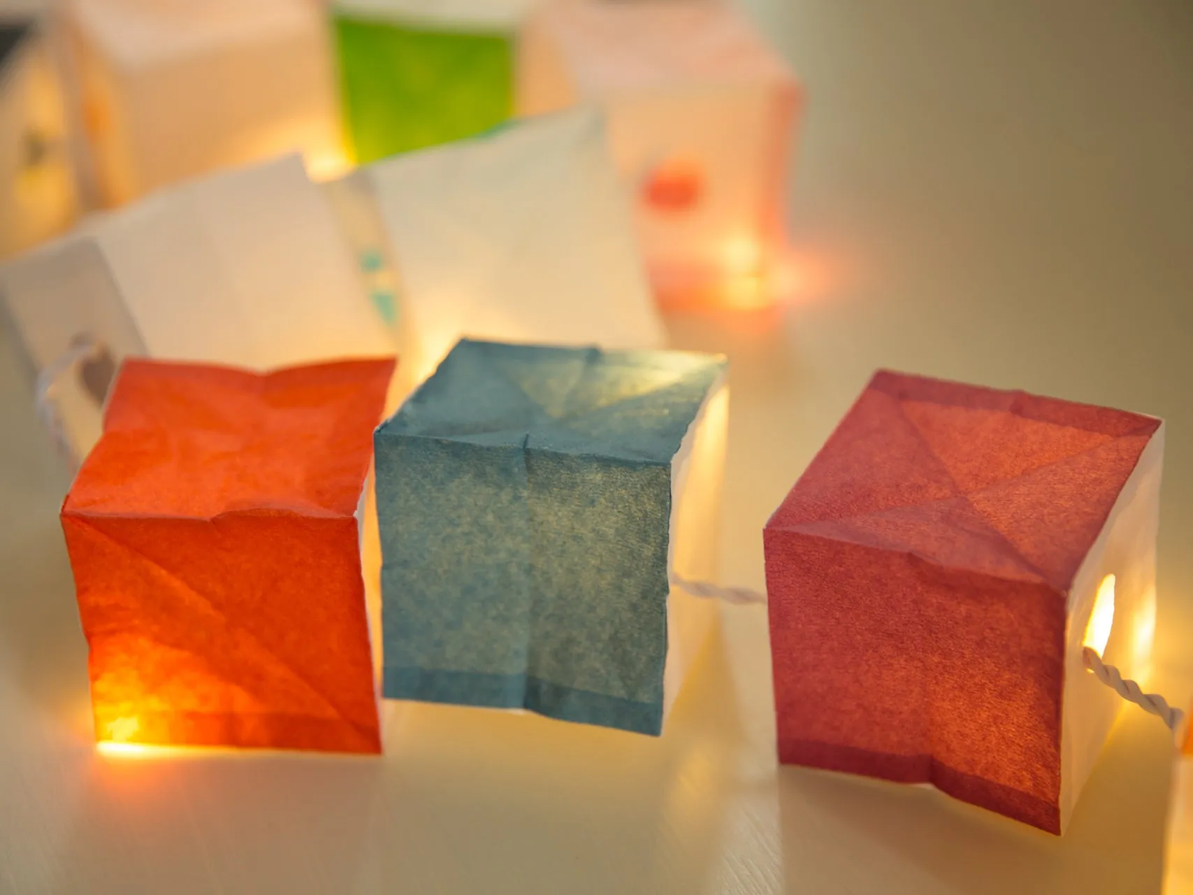 Cubist Garland (Multi-Colour)