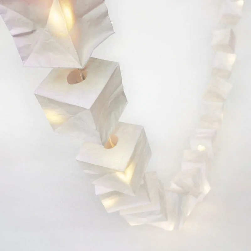 Cubist Garland (White)