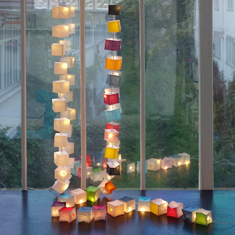 Cubist Garland (White)