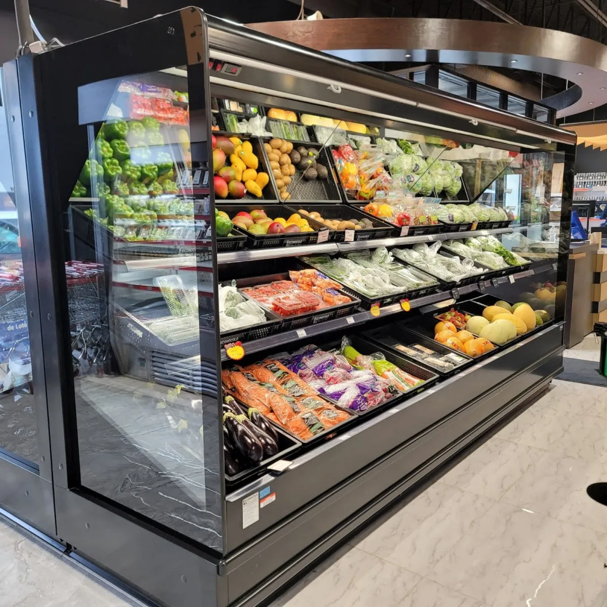 DORUK-20-M15A | Remote Open Front Multideck Merchandiser For Fruit And VegeTable