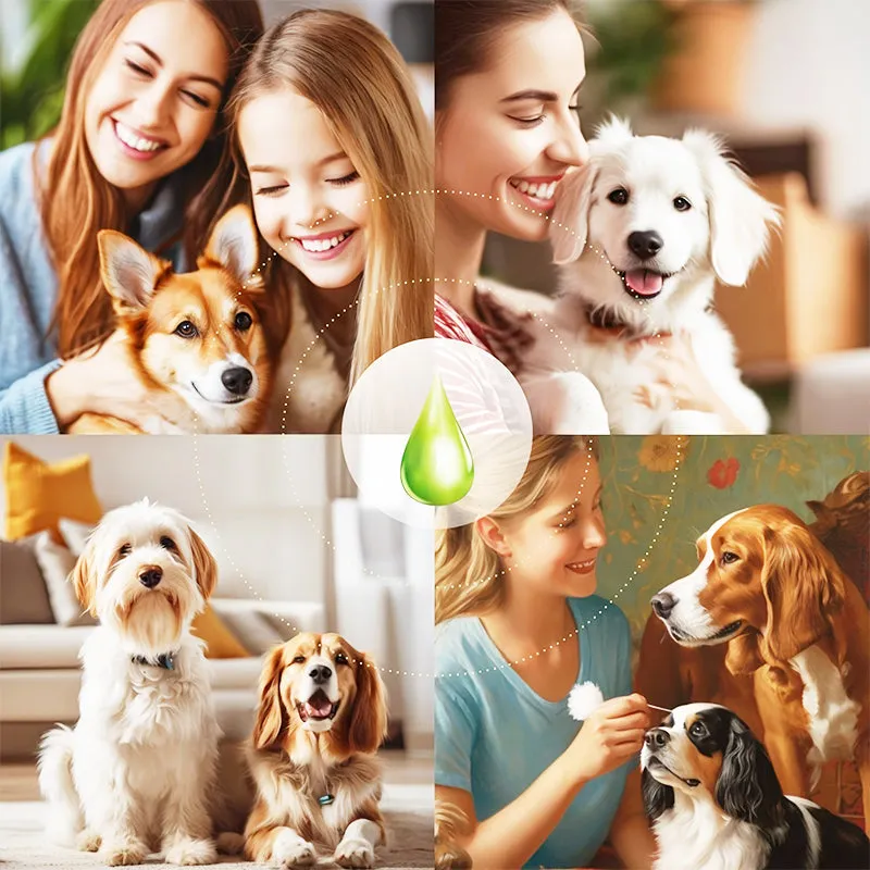 Gentle Pet Ear Cleaning Liquid Swabs