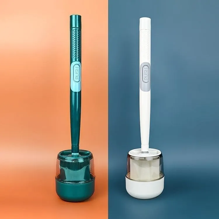 Hot Sale-50% OffHousehold long handle silicone toilet brush