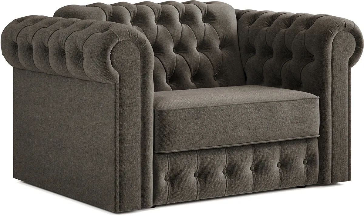 Jay-Be Chesterfield Snuggler with Deep e-Sprung™ Mattress
