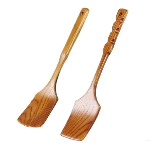 Long Handle Wooden Turner