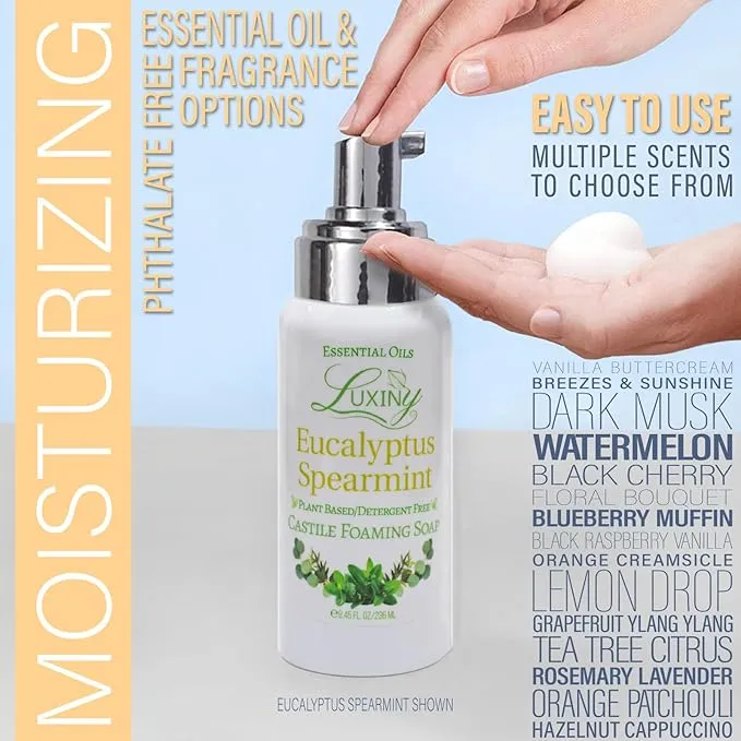 Luxiny Products Black Raspberry Vanilla Essential Oil Foaming Hand Soap