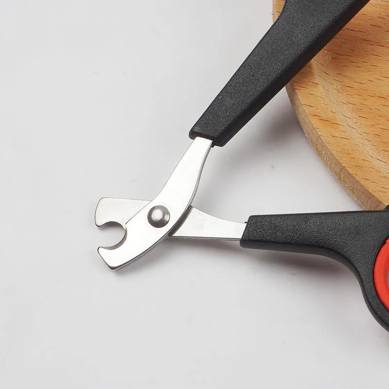 Pet nail clippers Pet dog  rabbit nail clippers pet nail trim cleaning supplies