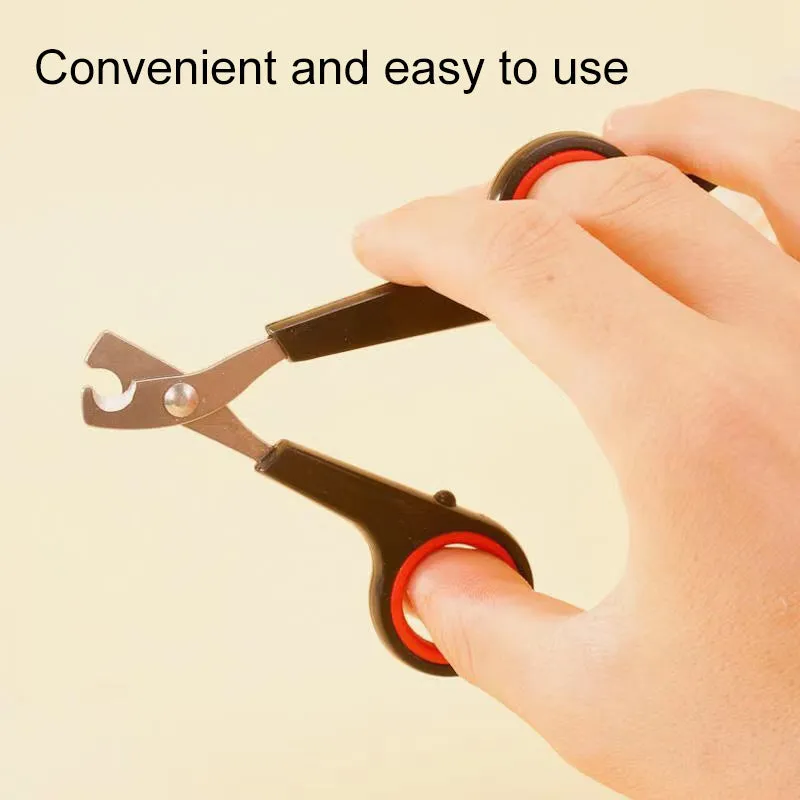 Pet nail clippers Pet dog  rabbit nail clippers pet nail trim cleaning supplies