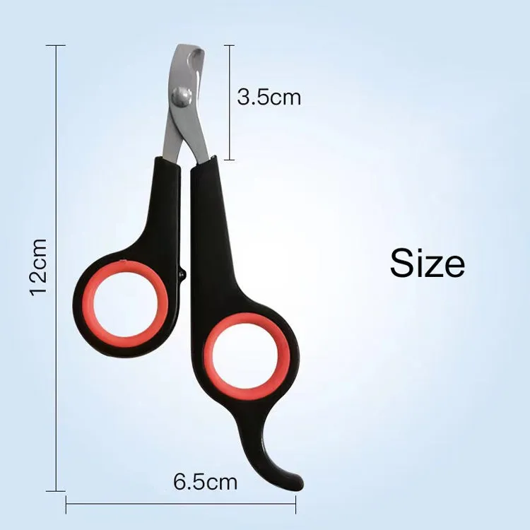 Pet nail clippers Pet dog  rabbit nail clippers pet nail trim cleaning supplies