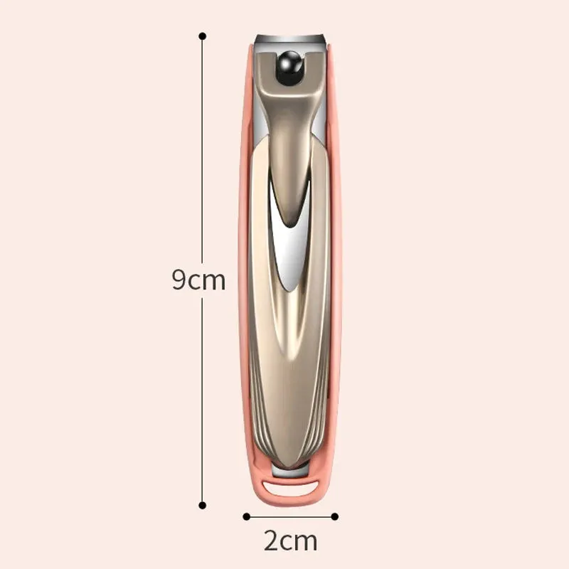 Premium Nail Clippers with Storage Box for Manicure and Pedicure