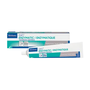 Virbac C.E.T.® Enzymatic Toothpaste, For Dogs And Cats - Poultry Flavor, 2.5-oz Tube