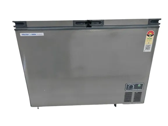 Voltas CVF360 DA5-W-PL 360 Litre 5 Star Hard Top Deep Freezer  Double Door, Energy Efficient, R290 Refrigerant