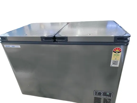 Voltas CVF360 DA5-W-PL 360 Litre 5 Star Hard Top Deep Freezer  Double Door, Energy Efficient, R290 Refrigerant